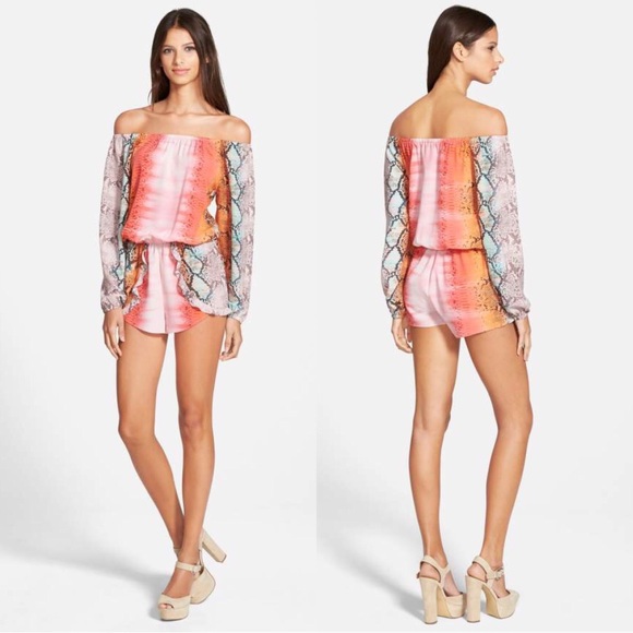 Lovers + Friends Pants - Lovers + Friends bright romper